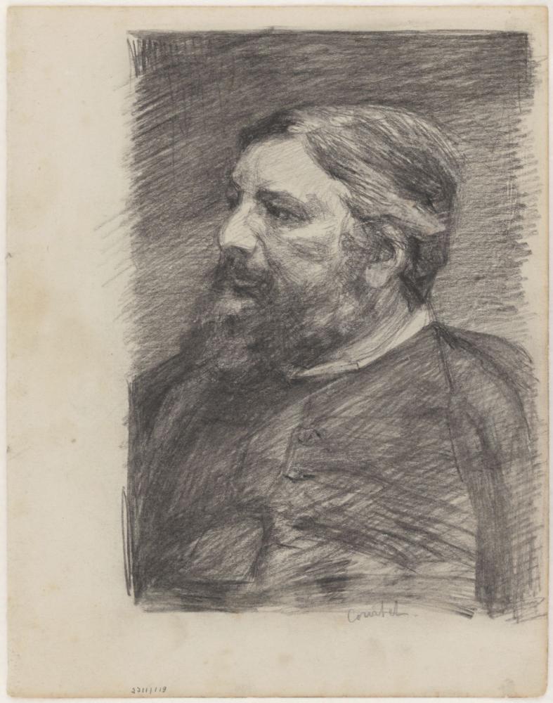 De schilder Gustave Courbet
