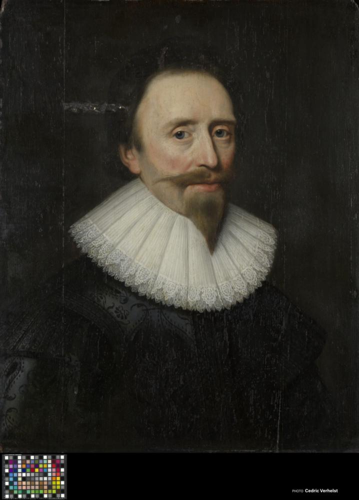 Portret van Dudley Carleton, eerste burggraaf van Dorchester