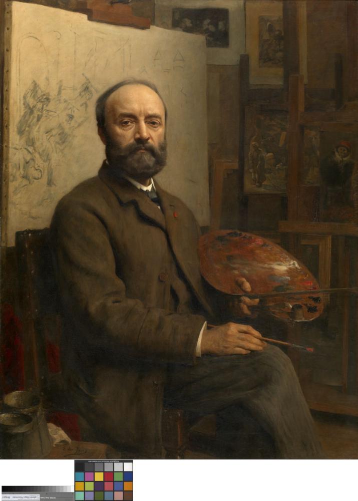 De schilder Charles Verlat