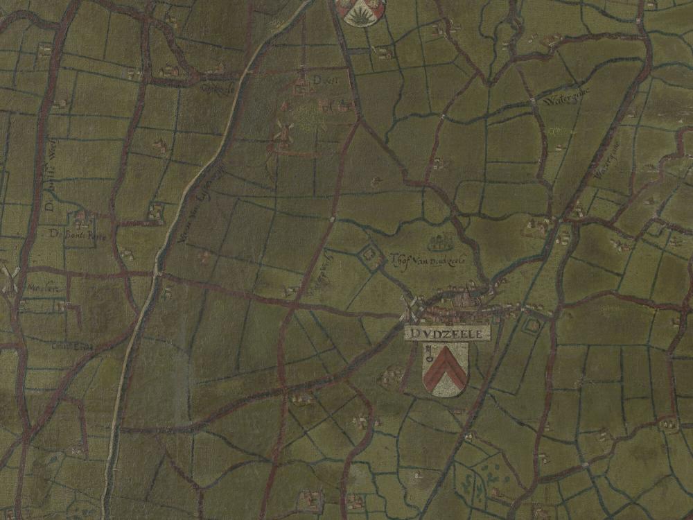 Kaart van het Brugse Vrije