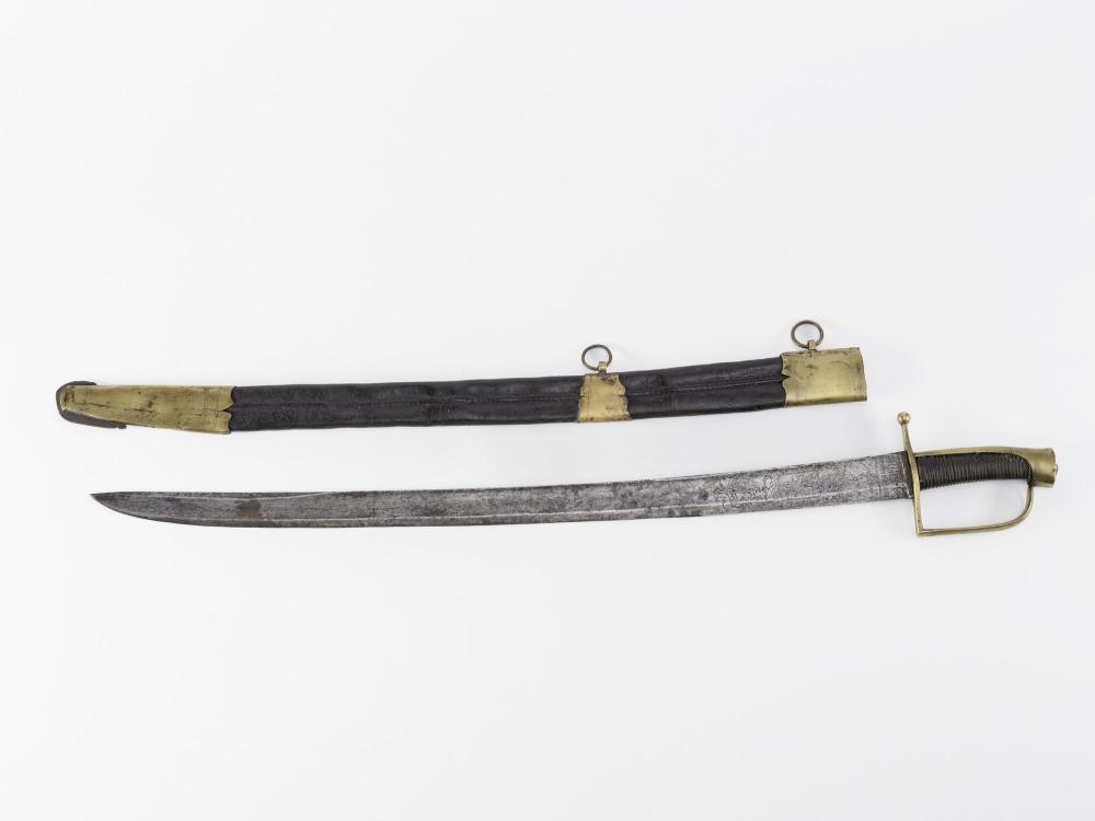 Sabel van een officier van de Gentse cavalerie tijdens de Brabantse Omwenteling