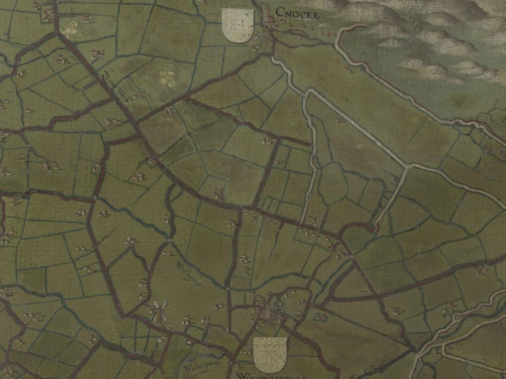 Kaart van het Brugse Vrije