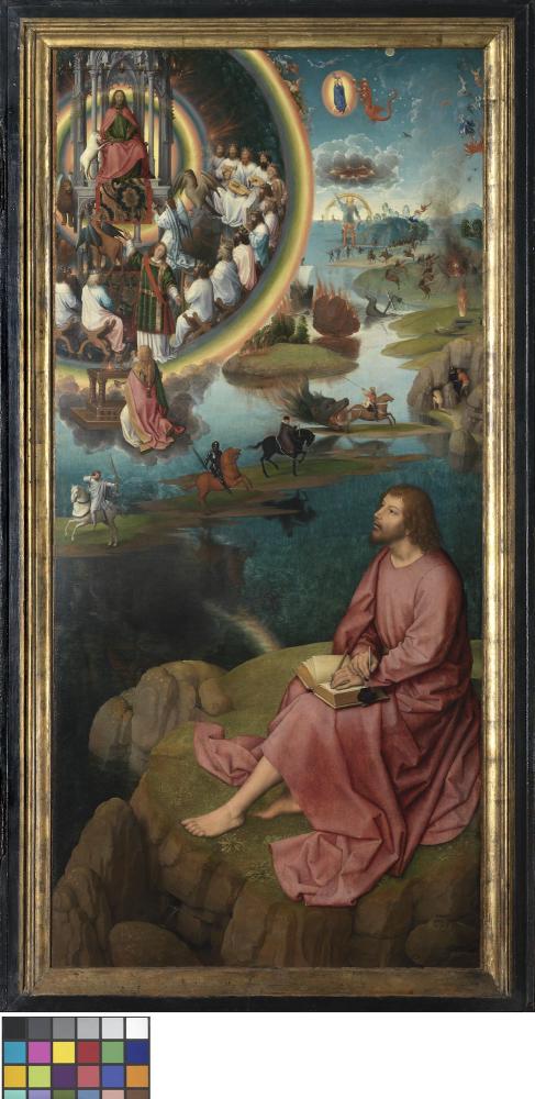 Triptiek van Johannes de Doper en Johannes de Evangelist Rechterluik