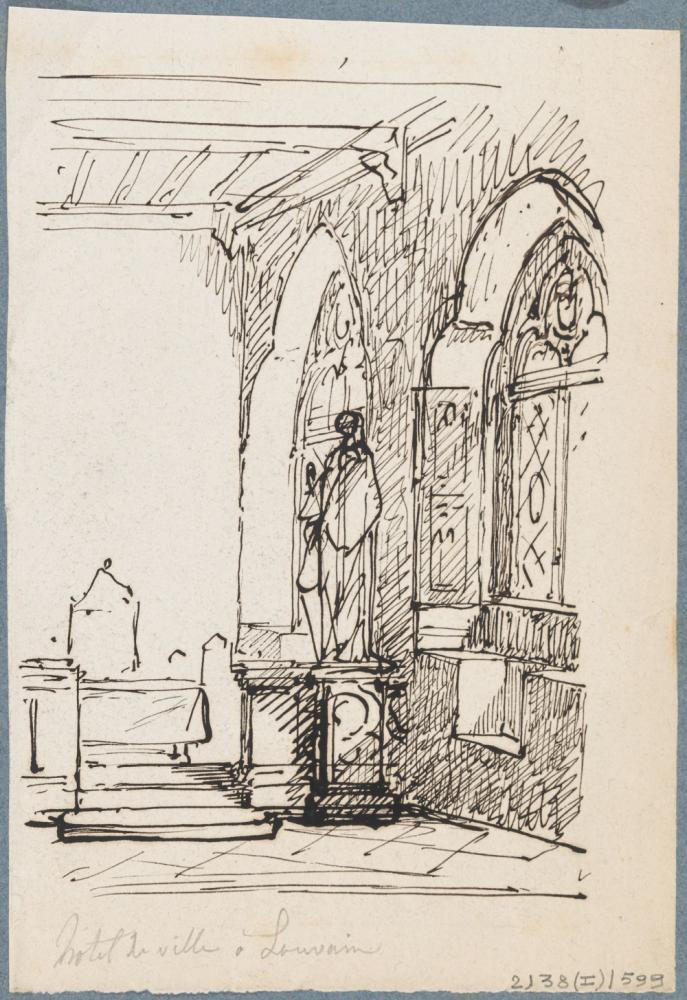 Het stadhuis van Leuven