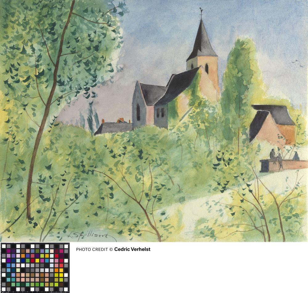 Landschap voor “Au temps que Nanette était perdue”