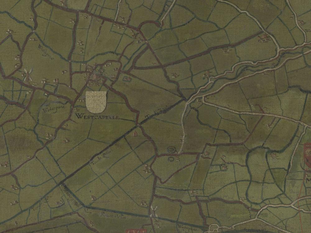 Kaart van het Brugse Vrije