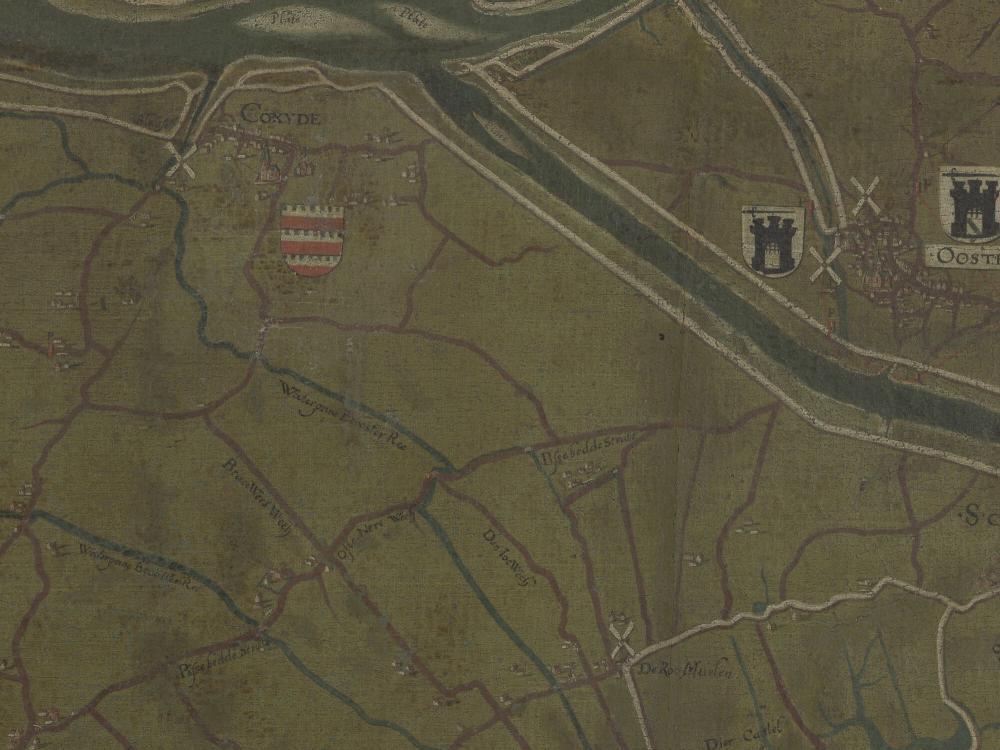 Kaart van het Brugse Vrije