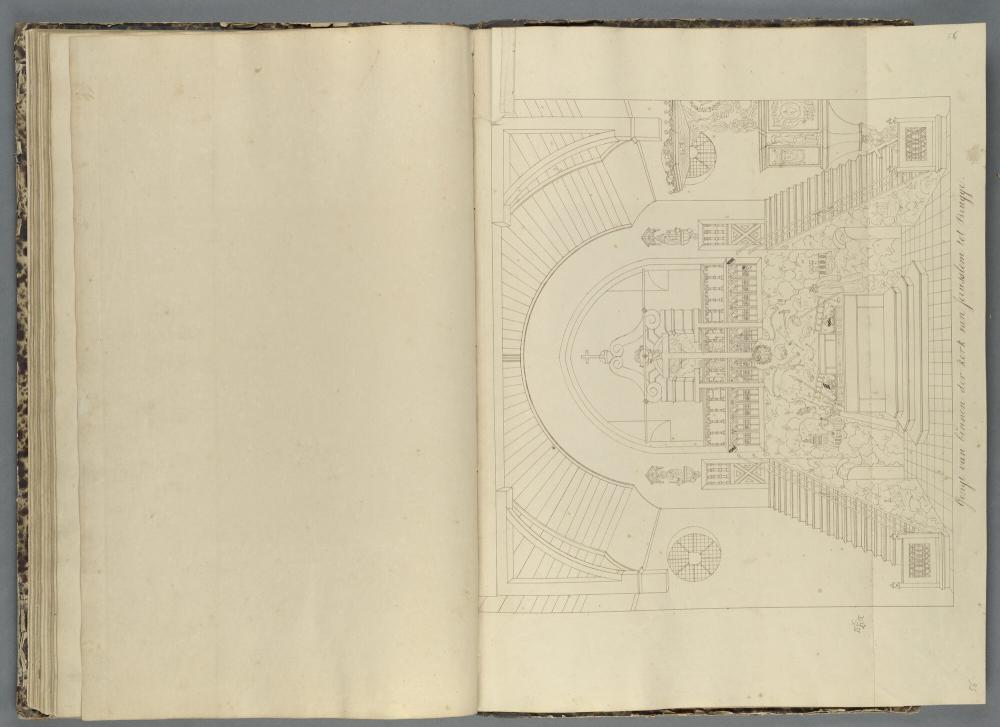 Interieur van de Jeruzalemkapel in Brugge