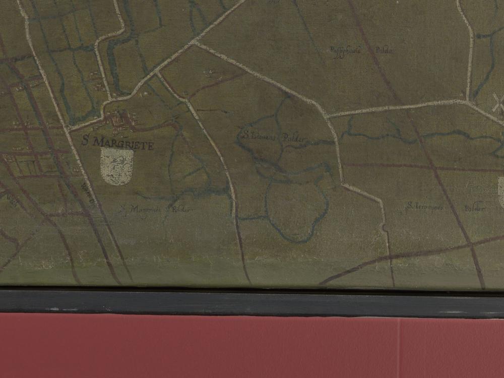 Kaart van het Brugse Vrije