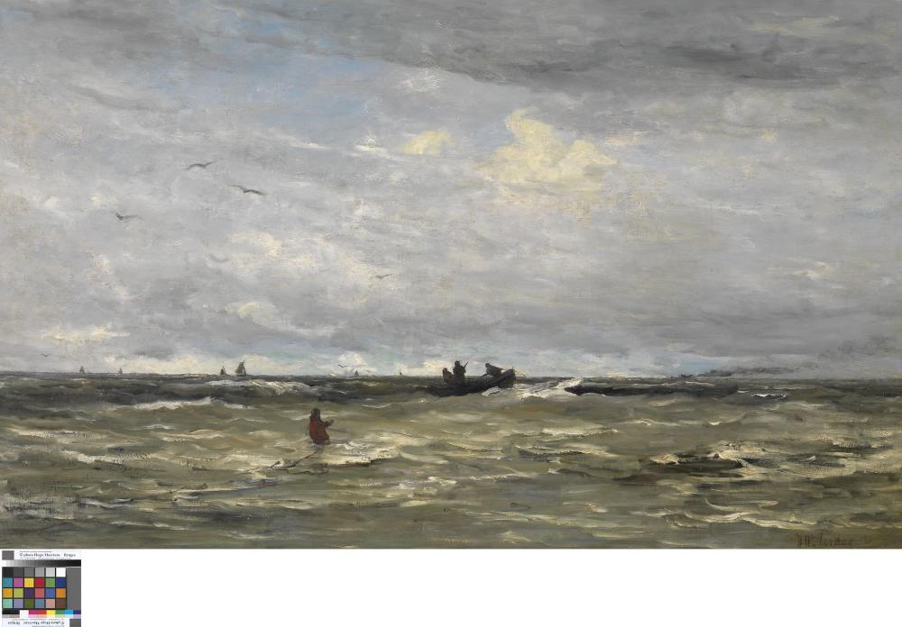 Het lichten van het anker