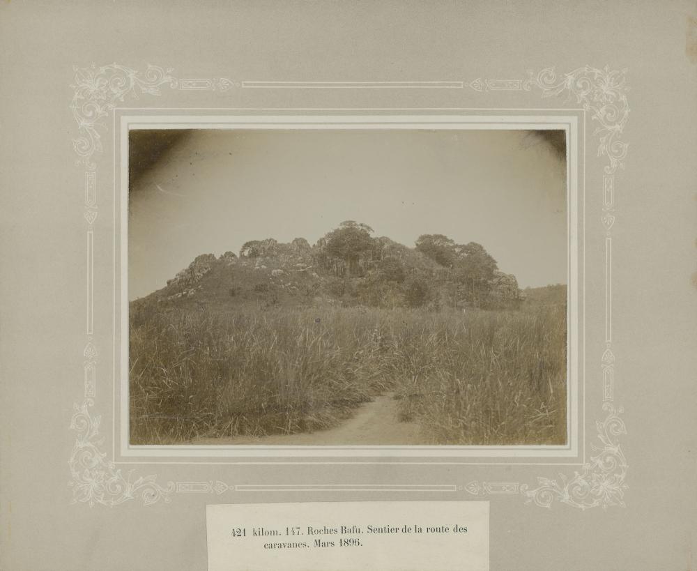 Aanleg spoorweg in Congo