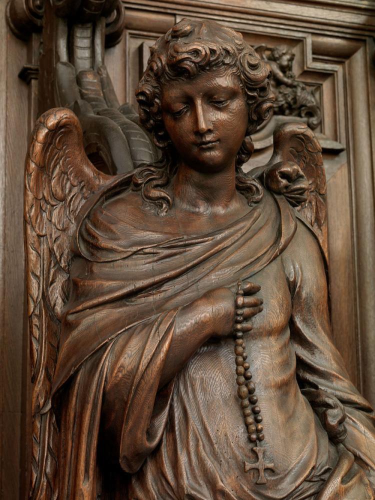 De biechtstoelen van de Sint Pauluskerk Antwerpen