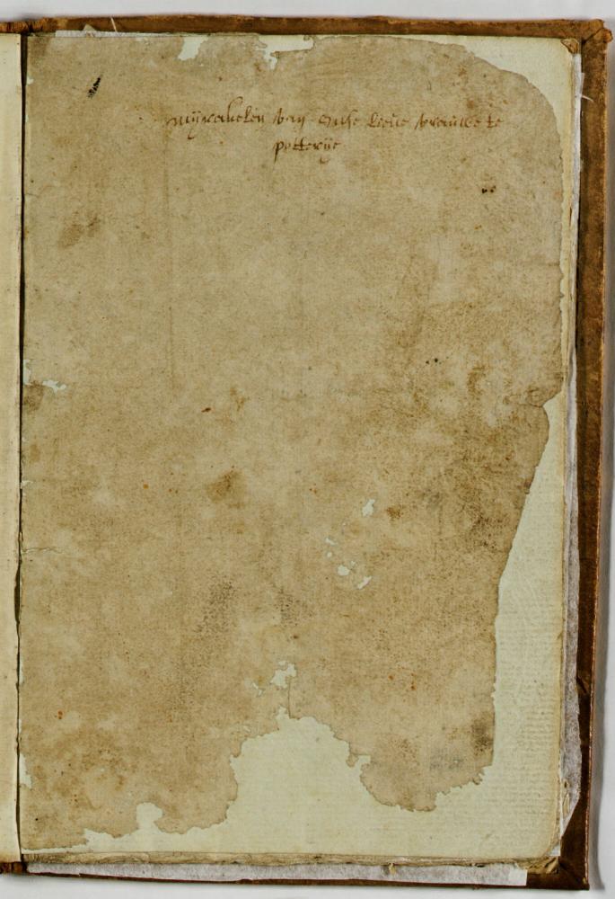 Mirakelenboekje uit de 16de eeuw van Onze-Lieve_vrouw ter Potterie