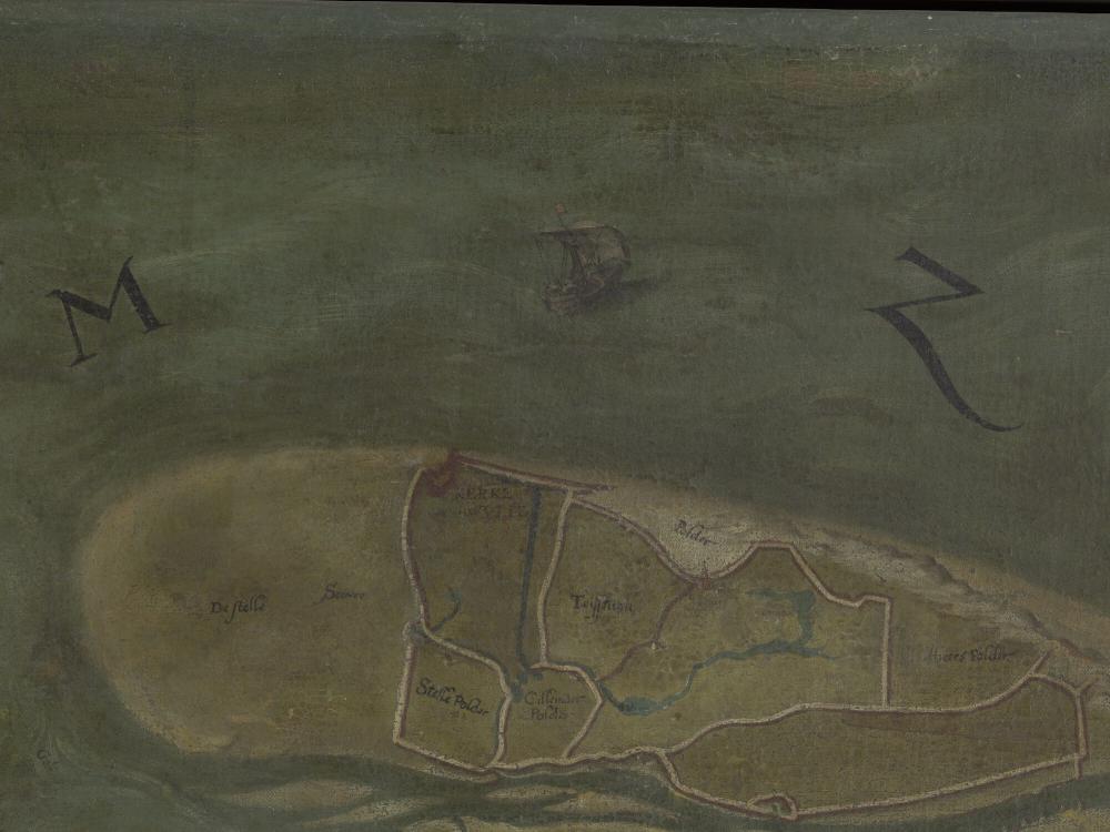 Kaart van het Brugse Vrije