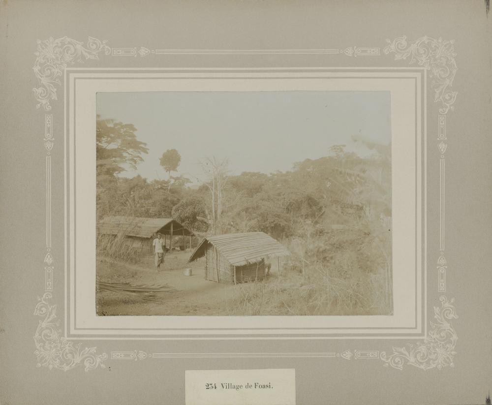 Aanleg spoorweg in Congo