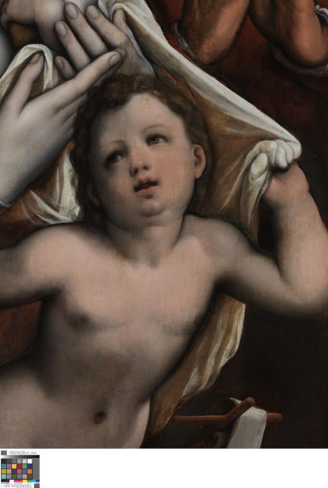 Heilige Familie met Elisabeth en Johannes de Doper