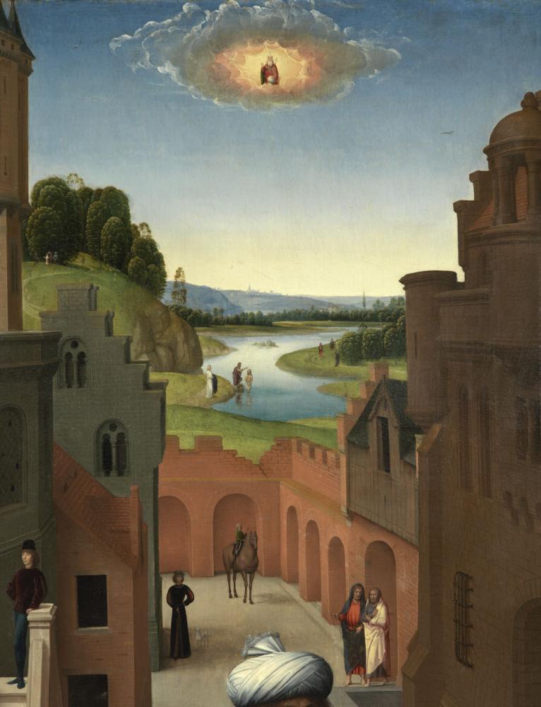 Triptiek van Johannes de Doper en Johannes de Evangelist.
