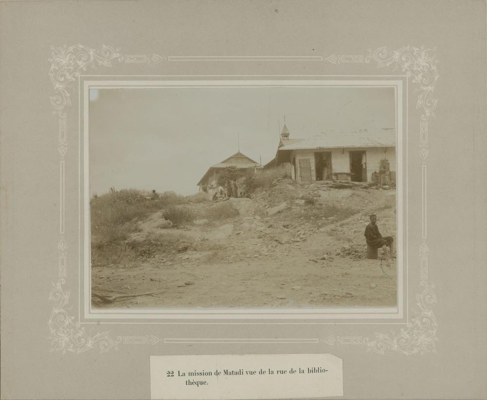 Aanleg spoorweg in Congo