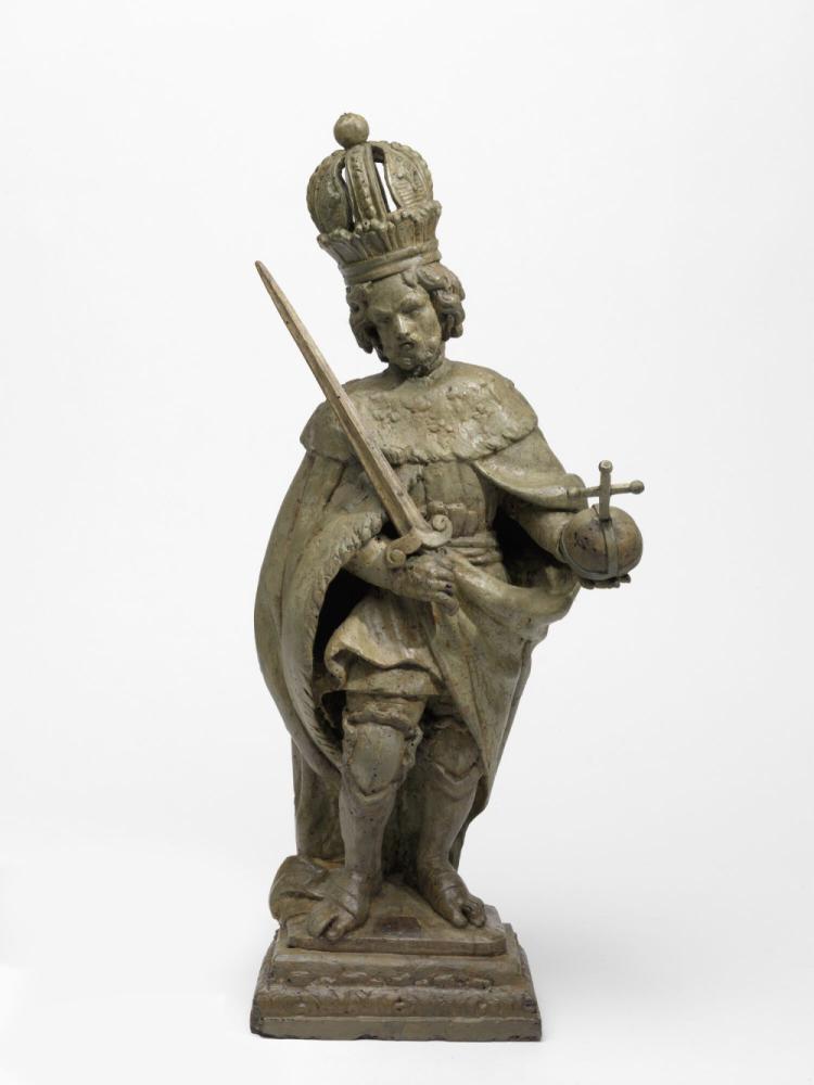 Model van het standbeeld van Karel V