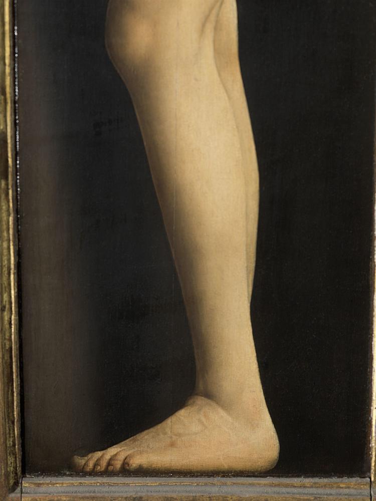 het Lam Gods: detail van Paneel Eva