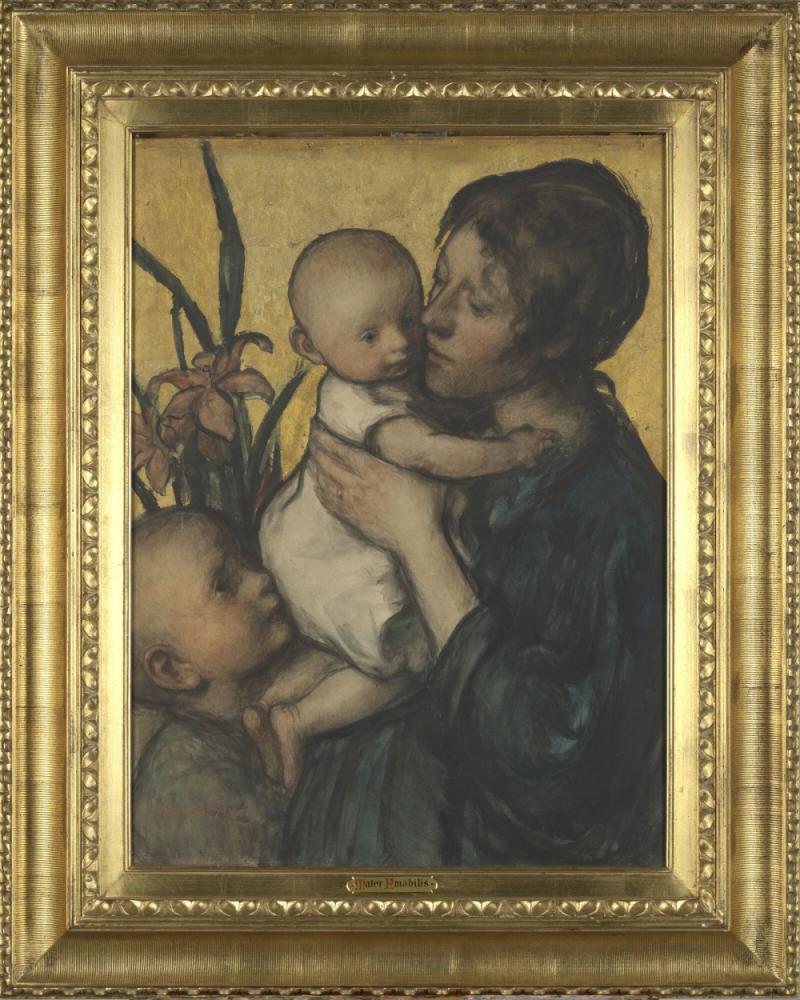 Mater Amabilis met lelie