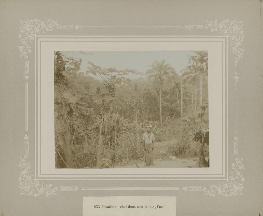 Aanleg spoorweg in Congo