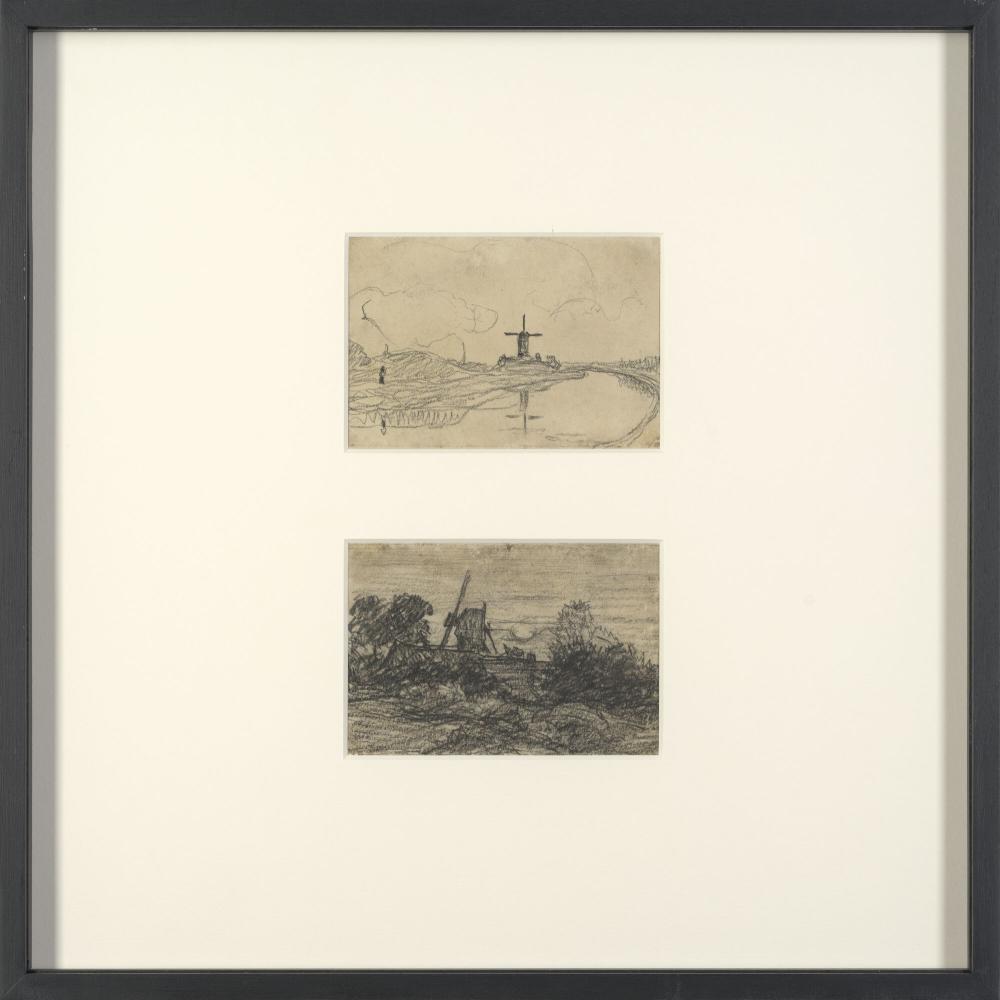 Landschap met molen - Brugge, 1909-1911