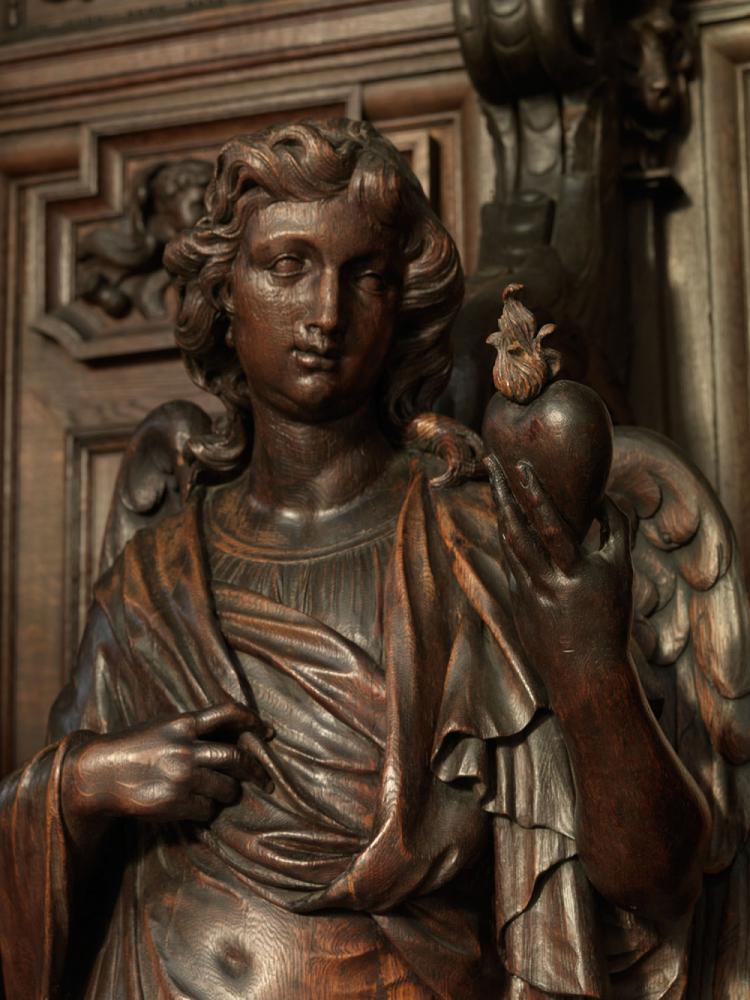De biechtstoelen van de Sint Pauluskerk Antwerpen