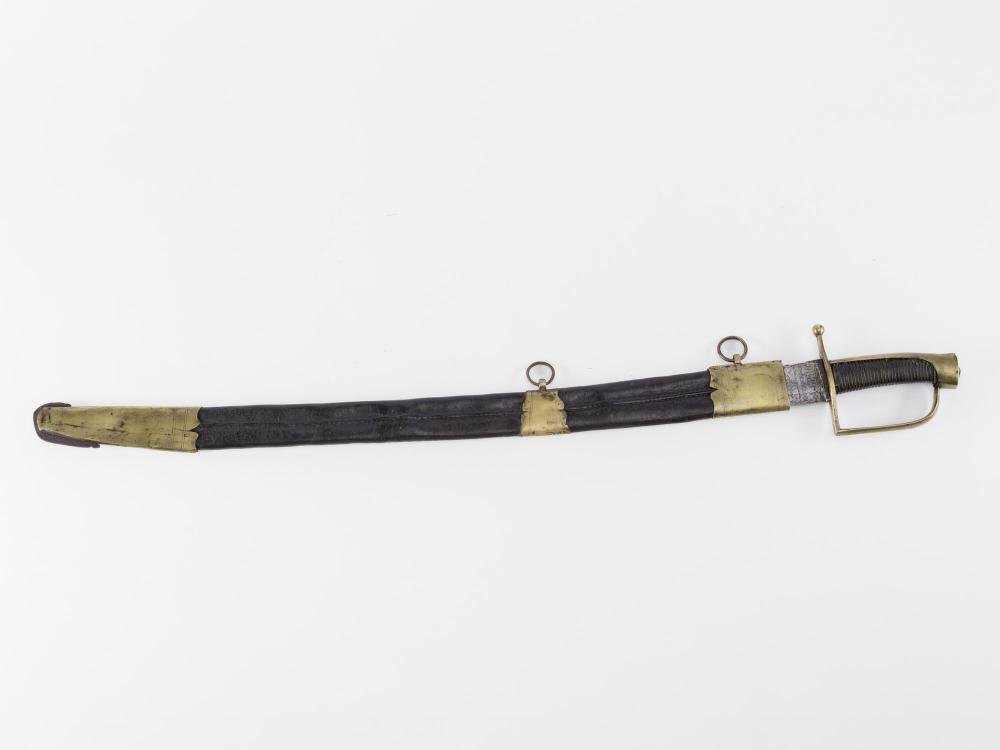 Sabel van een officier van de Gentse cavalerie tijdens de Brabantse Omwenteling