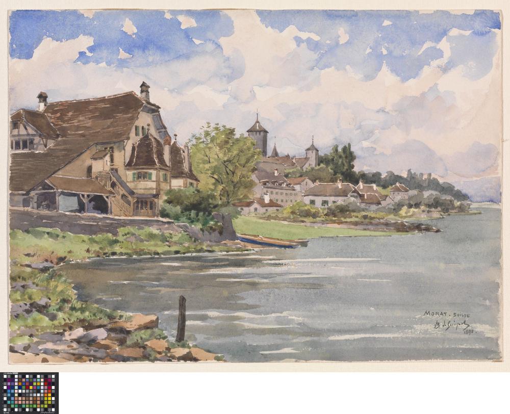 Landschap Morat  Zwitserland