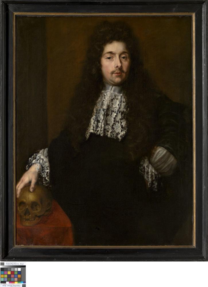 Portret van Hendrik Franssens  deken van het Brugse chirurgijnsambacht