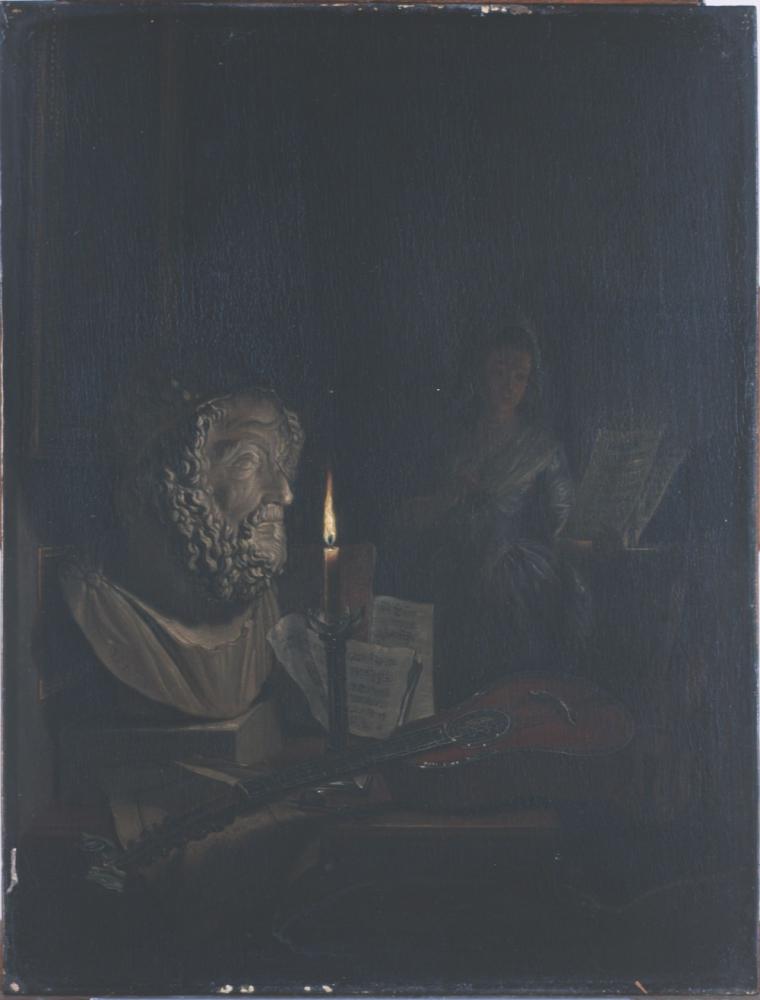 Allegorie van de muziek en de poëzie