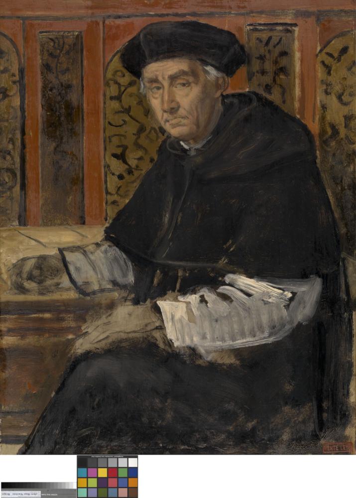 Portret van een geestelijke