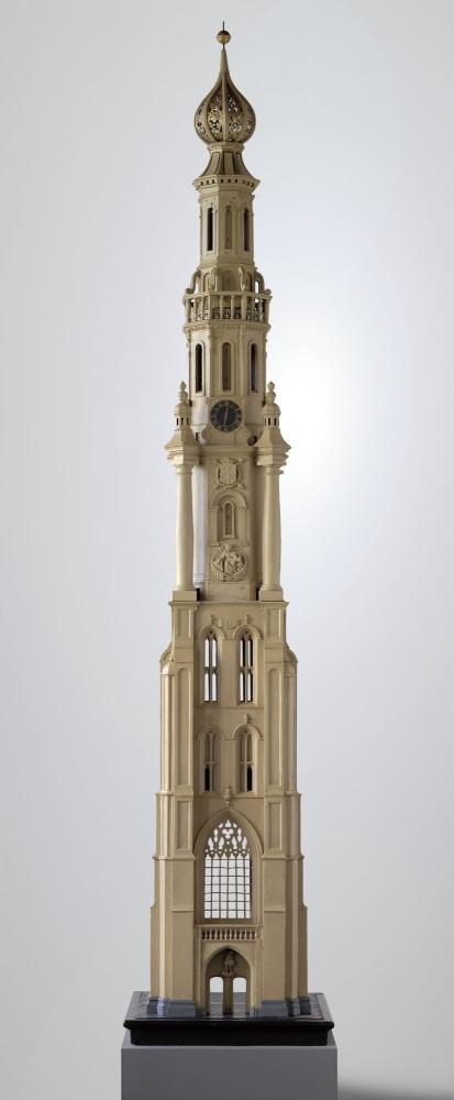 Maquette van de toren van de Sint-Michielskerk