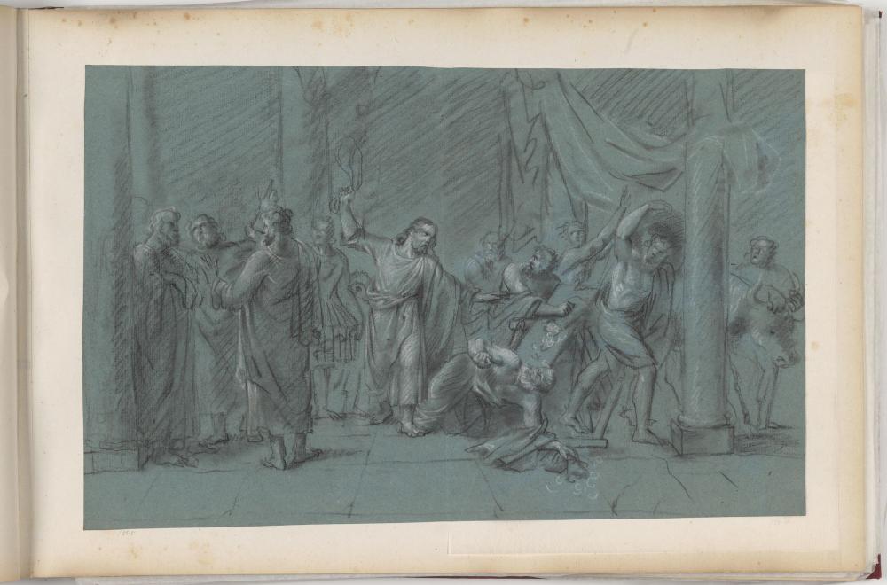 Christus verdrijft de kooplieden uit de tempel