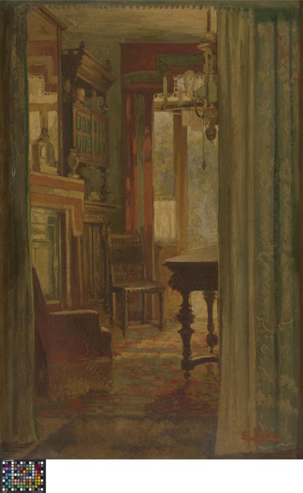 Interieur: een salon