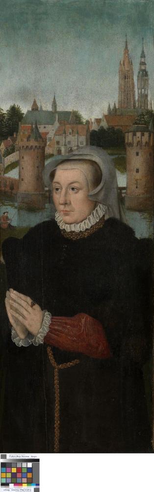 Portretten van Filips Dominicle en Barbara Ommejaeghere