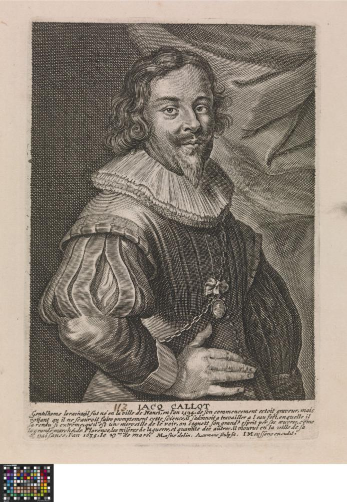 Portret van Jacques Callot
