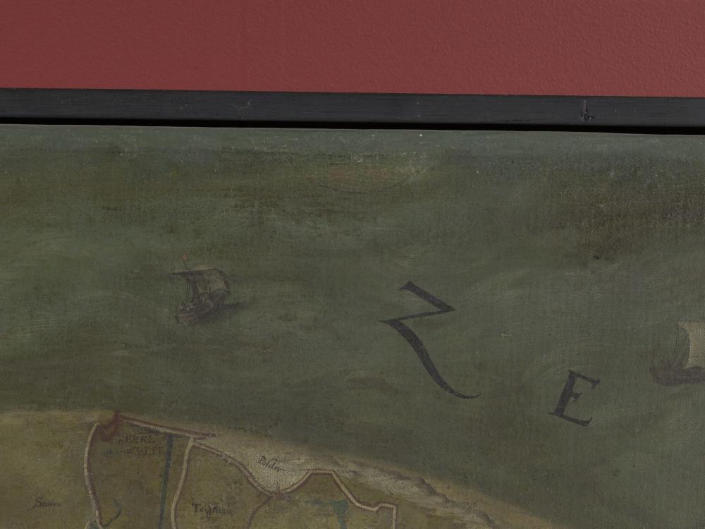 Kaart van het Brugse Vrije