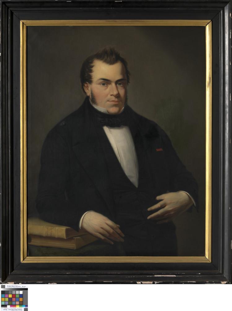 Portret van Jacques De Mersseman