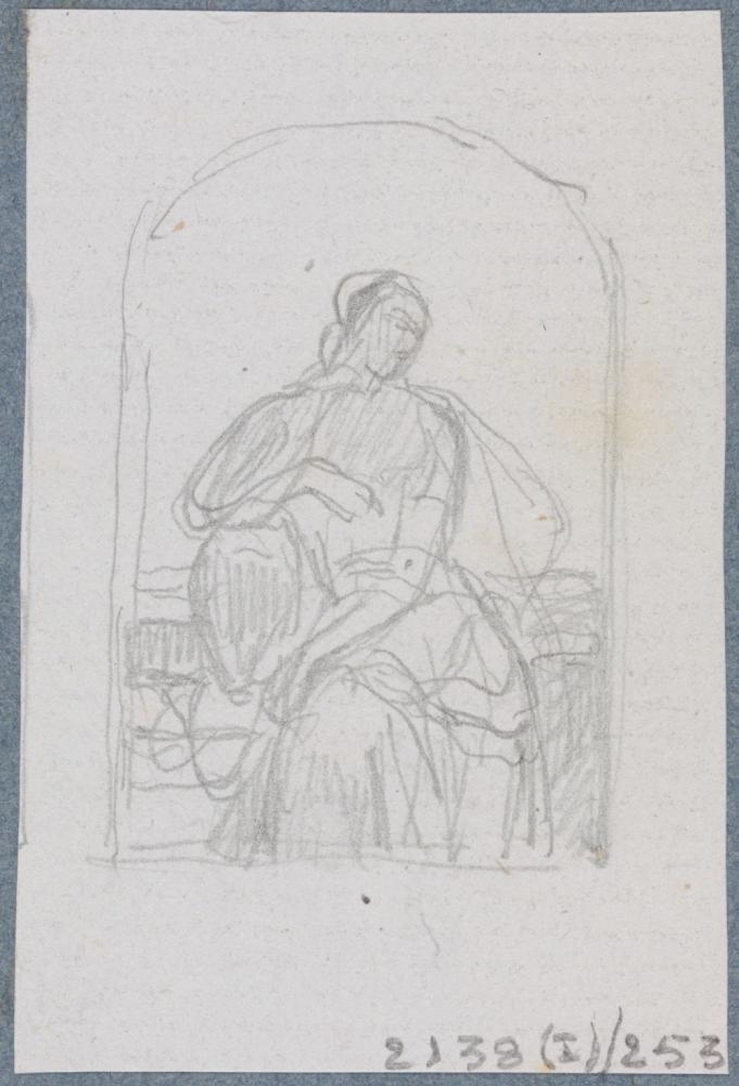 Rebecca bij de fontein