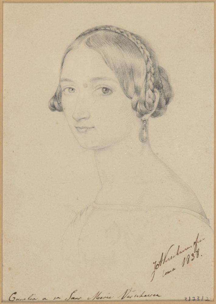 Marie Verschaeren  zuster van de kunstenaar