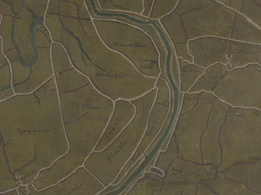 Kaart van het Brugse Vrije