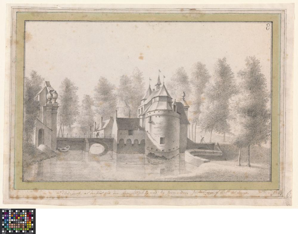 De ezelpoort te Brugge