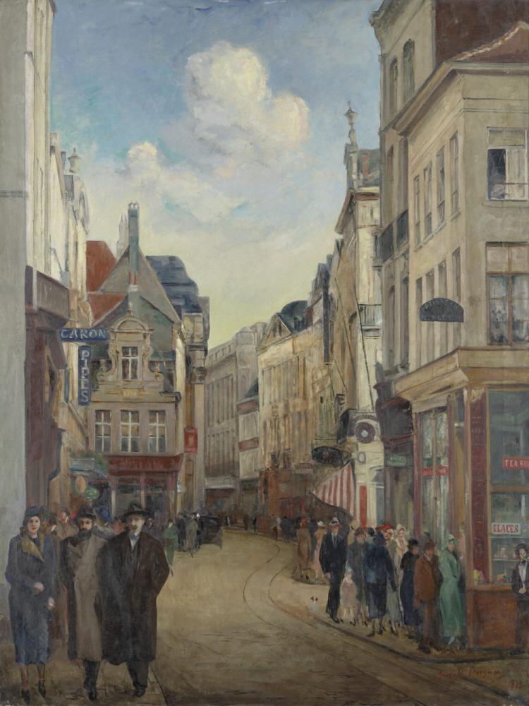Gezicht op de Veldstraat