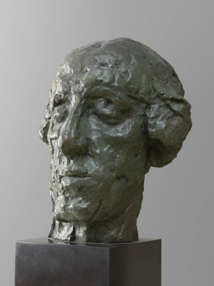 Masker van een pottenbakker. De schilder Edgard Tytgat