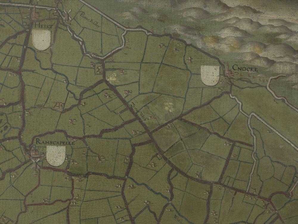 Kaart van het Brugse Vrije