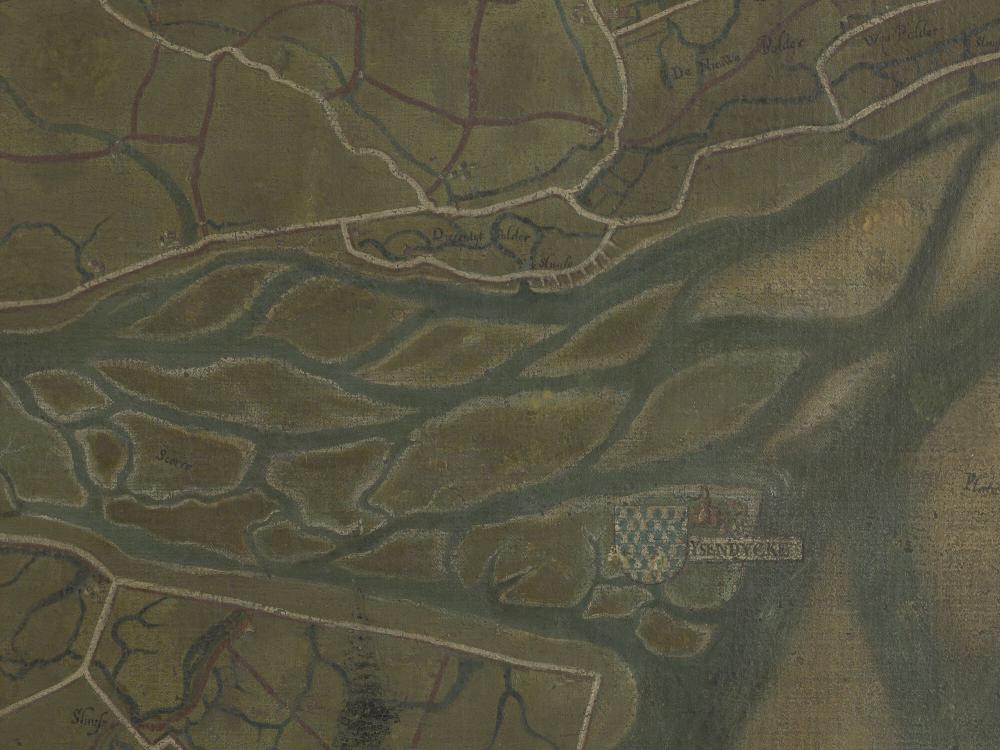 Kaart van het Brugse Vrije