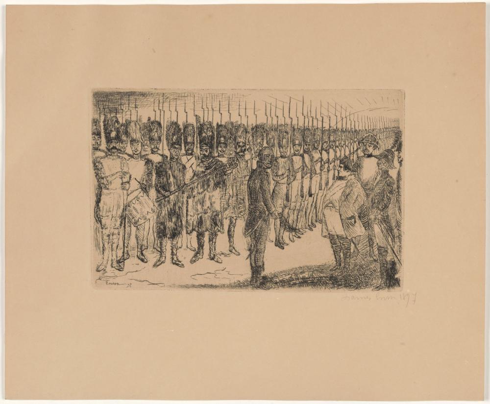 Het afscheid van Napoleon