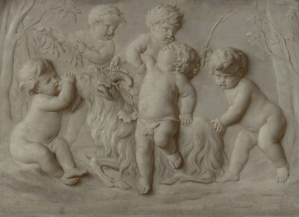Spelende putti